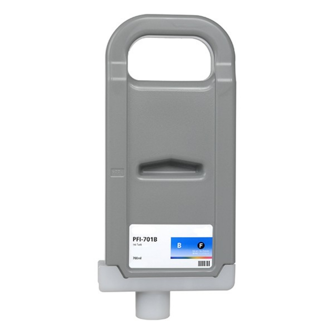 Picture of Compatible 0908B001AA (PFI-701B) Blue Inkjet Cartridge (700 ml)